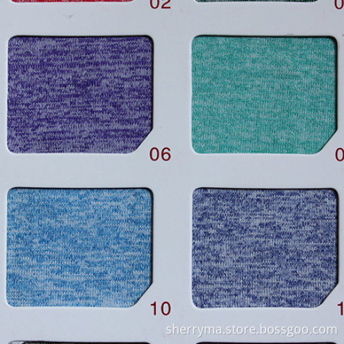 100% polyester super soft interlock knitted fabric